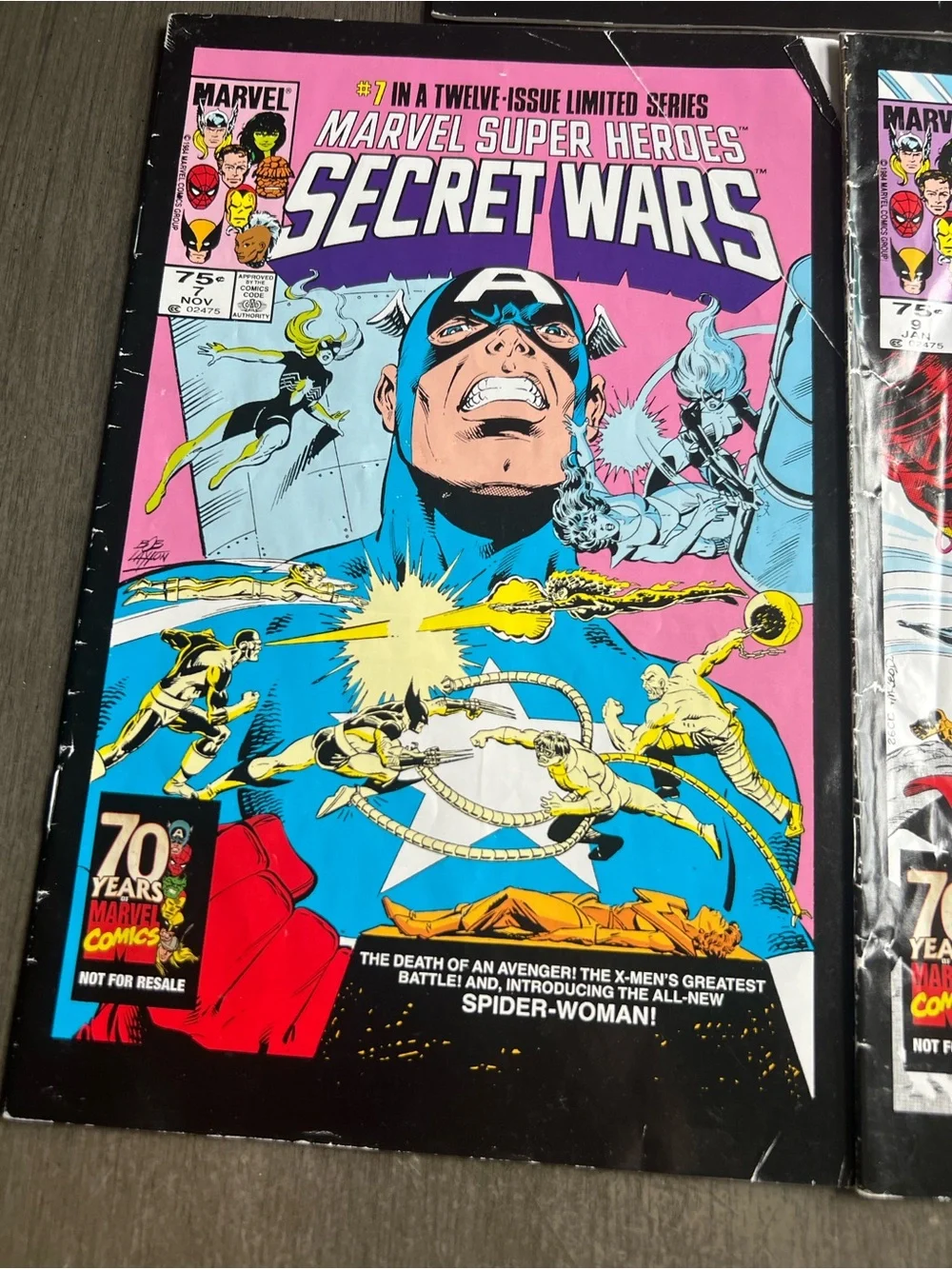 Marvel Secret Wars #5 #7 #9 Hasbro Comic Pack Reprint Lot 70 Years Variant 2009